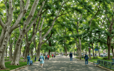 Cuáles son los beneficios de los árboles urbanos a la Ciudad